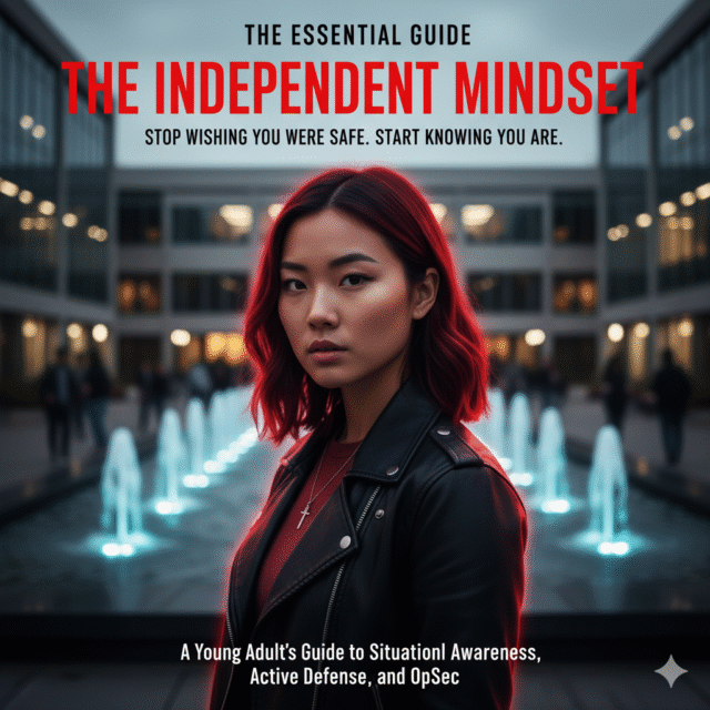 ebook cover photo of young woman with purposeful expression, ebook link